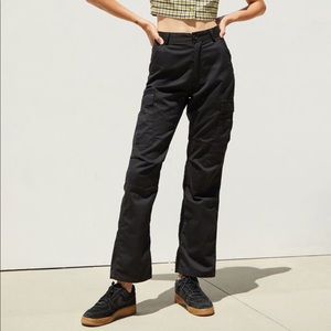 John Galt Black Piper Cargo Pants